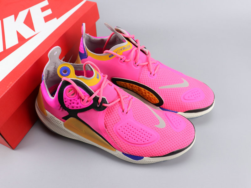 Women Nike Joyride CC3 Setter Pink Yellow Black White Shoes